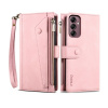 Peňaženkové kožené puzdro ESEBLE Retro na Samsung Galaxy A25 5G - Rose Gold Peňaženkové kožené puzdro ESEBLE Retro na Samsung Galaxy A25 5G - Rose Gold