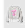 GAP Baby mikina Gap Athletic Sivá 2YRS GAP Baby mikina Gap Athletic Sivá 2YRS
