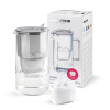 Sklenená filtračná kanvica Aquaphor Glass 2,5l s filtrom Maxfor+ MG, sivá Sklenená filtračná kanvica Aquaphor Glass 2,5l s filtrom Maxfor+ MG, sivá
