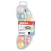 Vodové farby, 12 kusové, 25 mm, so štetcom, KORES Akuarellos Mini, pastelové farby Vodové farby, 12 kusové, 25 mm, so štetcom, KORES Akuarellos Mini, pastelové farby