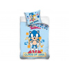 Detské návliečky 140x200 + 70x90 Ježko Sonic Class Detské návliečky 140x200 + 70x90 Ježko Sonic Class