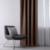 Zatemňovací záves blackout RESTILO tmavo hnedý 140 x 245 cm 1 ks Zatemňovací záves blackout RESTILO tmavo hnedý 140 x 245 cm 1 ks