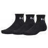 Under Armour | Under Armour Performance Cotton 3p Qtr Socks | čierna| M Under Armour | Under Armour Performance Cotton 3p Qtr Socks | čierna| M