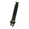 MOVETO výsuvná zásuvková lišta 541052 3xzásuvka 2xUSB MOVETO výsuvná zásuvková lišta 541052 3xzásuvka 2xUSB
