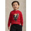 Detská bavlnená mikina Polo Ralph Lauren 322A10261003 červená 94-100 Detská bavlnená mikina Polo Ralph Lauren 322A10261003 červená 94-100
