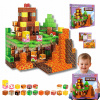 MAGNETICKÉ STAVEBNÉ KOCKY MINECRAFT 100KS PRE DETI MONTESSORI 3+ MAGNETICKÉ STAVEBNÉ KOCKY MINECRAFT 100KS PRE DETI MONTESSORI 3+