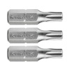 FORTUM hrot TORX, sada 3ks, T 25 x 25 mm, S2 4741425 FORTUM hrot TORX, sada 3ks, T 25 x 25 mm, S2 4741425