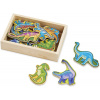 Melissa & Doug Drevené magnetky Dinosaury 20 ks Melissa & Doug Drevené magnetky Dinosaury 20 ks