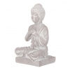 Autronic Buddha - betonová dekorace, barva šedá, sada 2 ks Autronic Buddha - betonová dekorace, barva šedá, sada 2 ks