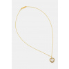 Strieborný náhrdelník AMBUSH Heart Class Ring Charm Necklace 12114803 zlatá ONE SIZE Strieborný náhrdelník AMBUSH Heart Class Ring Charm Necklace 12114803 zlatá ONE SIZE