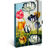 Notique Notes Tulipány Kateřiny Winterové linajkovaný 13 x 21 cm Notique Notes Tulipány Kateřiny Winterové linajkovaný 13 x 21 cm