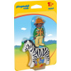 Playmobil Playmobil 9257 Ošetrovateľ a zebra (1.2.3) Playmobil Playmobil 9257 Ošetrovateľ a zebra (1.2.3)