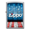 Benzínový zapalovač ZIPPO USA Stage Zippo Logo Benzínový zapalovač ZIPPO USA Stage Zippo Logo