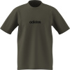 adidas Essentials Single Jersey Logo pánske tričko Khaki Linear M adidas Essentials Single Jersey Logo pánske tričko Khaki Linear M
