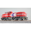 Diesellok, H0, G1000, DH 49 HGK, Verkehrsrot, Ep VI, Vorbildzustand um 2007, Sound, Rangierkupplung, DC/AC (ESU31302) Diesellok, H0, G1000, DH 49 HGK, Verkehrsrot, Ep VI, Vorbildzustand um 2007, Sound, Rangierkupplung, DC/AC (ESU31302)