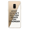 Odolné silikónové puzdro iSaprio - Makes You Stronger - Samsung Galaxy A8 2018 Odolné silikónové puzdro iSaprio - Makes You Stronger - Samsung Galaxy A8 2018