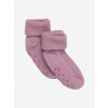 Minymo Baby rib sock ABS - protišmykové ponožky - orchid haze, 2ks Veľkosť capačiek: 23/26 Minymo Baby rib sock ABS - protišmykové ponožky - orchid haze, 2ks Veľkosť capačiek: 23/26