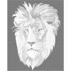 ZUTY Bodkovanie - FAREBNÝ LEV NA ČIERNOM POZADIÍ Rámovanie: vypnuté plátno na rám, Rozmer: 80x100 cm ZUTY Bodkovanie - FAREBNÝ LEV NA ČIERNOM POZADIÍ Rámovanie: vypnuté plátno na rám, Rozmer: 80x100 cm