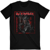 Iron Maiden Tričko Senjutsu Cover Distressed Red Unisex Black XL Iron Maiden Tričko Senjutsu Cover Distressed Red Unisex Black XL
