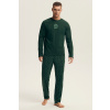 PÁNSKE PYŽAMO LUSH 43478 AW25 zelená 2XL PÁNSKE PYŽAMO LUSH 43478 AW25 zelená 2XL