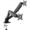 Manhattan držák na stůl pro monitor 462501 2 Displej: (s) 43,2 cm (17) - 81,3 cm (32) černá Formát na výšku, nastavitelná výška, Formát na šířku, nakláněcí, Manhattan držák na stůl pro monitor 462501 2 Displej: (s) 43,2 cm (17) - 81,3 cm (32) černá Formát na výšku, nastavitelná výška, Formát na šířku, nakláněcí,