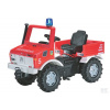 Rolly Toys - rollyFire Unimog Požární auto s řazením, brzdami, majákem a sirénou Rolly Toys - rollyFire Unimog Požární auto s řazením, brzdami, majákem a sirénou