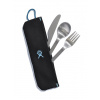 Turistický príbor Hydro Flask Flatware Set Stainless/Pouch - black Turistický príbor Hydro Flask Flatware Set Stainless/Pouch - black