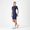 CASTELLI Cyklistický dres s krátkym rukávom - ESPRESSO 2 W - modrá L CASTELLI Cyklistický dres s krátkym rukávom - ESPRESSO 2 W - modrá L