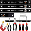 MAGNETICKÁ LIŠTA SADA MAGNETICKÝCH LIŠT NA NÁRADIE 3 KUSY DĹŽKA 20 cm MAGNETICKÁ LIŠTA SADA MAGNETICKÝCH LIŠT NA NÁRADIE 3 KUSY DĹŽKA 20 cm
