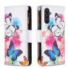 Peňaženkové kožené puzdro na Samsung Galaxy A25 5G - Two Butterflies Peňaženkové kožené puzdro na Samsung Galaxy A25 5G - Two Butterflies