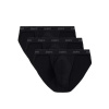 Pánske tangá 3 pack 1582 - Atlantic černá M Pánske tangá 3 pack 1582 - Atlantic černá M