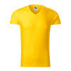 MALFINI Tričko Slim Fit V-neck 146, krátký rukáv, pánské MAL-1460418 3XL Žlutá MALFINI Tričko Slim Fit V-neck 146, krátký rukáv, pánské MAL-1460418 3XL Žlutá