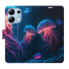 Flip pouzdro iSaprio - Xiaomi Redmi Note 13 4G - Jellyfish - kapsičky na karty (Knížkový flip kryt, obal, pouzdro iSaprio na mobil Xiaomi Redmi Note 13 4G - Jellyfish - 360° ochrana telefonu, přihrádk Flip pouzdro iSaprio - Xiaomi Redmi Note 13 4G - Jellyfish - kapsičky na karty (Knížkový flip kryt, obal, pouzdro iSaprio na mobil Xiaomi Redmi Note 13 4G - Jellyfish - 360° ochrana telefonu, přihrádk