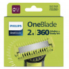 Výmenné čepele 360 na tvár a telo + hrebeň na telo a nadstavec na intímne partie, Philips OneBlade QP624/50 Výmenné čepele 360 na tvár a telo + hrebeň na telo a nadstavec na intímne partie, Philips OneBlade QP624/50