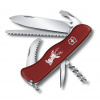 Victorinox 0.8573 Hunter s polovníckym motývom, 111 mm, červený Victorinox 0.8573 Hunter s polovníckym motývom, 111 mm, červený