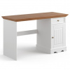 Písací stôl BELLU dub/biela 77 x 130 x 53 Písací stôl BELLU dub/biela 77 x 130 x 53