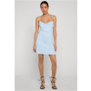 Ladies Mini Waterfall Neckline Dress - freezeblue XL Ladies Mini Waterfall Neckline Dress - freezeblue XL
