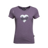 Dámske tričko Chillaz Gandia Mountain Heart dark violet Dámske tričko Chillaz Gandia Mountain Heart dark violet