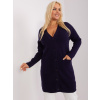 Factory Dámsky kardigán plus size Farba: Modrá, Veľkosť molet: XL/XXL Factory Dámsky kardigán plus size Farba: Modrá, Veľkosť molet: XL/XXL