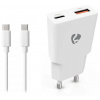 NEDIS sieťová nabíjačka/ 30 W/ PD 3.0/ rýchle nabíjanie/ 1.5 / 2.0 / 2.22 / 3.0 A/ USB-A/ USB-C/ biela/ kábel 1,5m NEDIS sieťová nabíjačka/ 30 W/ PD 3.0/ rýchle nabíjanie/ 1.5 / 2.0 / 2.22 / 3.0 A/ USB-A/ USB-C/ biela/ kábel 1,5m