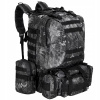 Vojenský batoh Springos TAKTICKÝ SURVIVAL MILITARY VOJENSKÝ TURISTICKÝ 41-60 l sivý Vojenský batoh Springos TAKTICKÝ SURVIVAL MILITARY VOJENSKÝ TURISTICKÝ 41-60 l sivý