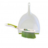 Zmetáčik s lopatkou TORO biela / zelená Zmetáčik s lopatkou TORO biela / zelená
