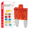 Autopoistky nožové mini s led diódou 10 ks (cena za sadu) Autopoistky nožové mini s led diódou 10 ks (cena za sadu)