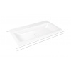 Kaldewei Cono umývadlo 90x50 cm obdĺžnik pultové umývadlo biela 902006013001 Kaldewei Cono umývadlo 90x50 cm obdĺžnik pultové umývadlo biela 902006013001