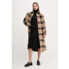 Kabát s prímesou vlny Tommy Hilfiger WW0WW46870 béžová M/L Kabát s prímesou vlny Tommy Hilfiger WW0WW46870 béžová M/L