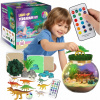 Kreatívna Sada Terárium pre Dinosaury DIY LED Lampa + Diaľkové Ovládanie Kreatívna Sada Terárium pre Dinosaury DIY LED Lampa + Diaľkové Ovládanie
