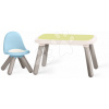 Stôl pre deti s modrou stoličkou Kid Table Smoby šedozelený výška 45 cm s anti UV filtrom Stôl pre deti s modrou stoličkou Kid Table Smoby šedozelený výška 45 cm s anti UV filtrom