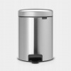 Brabantia kôš z pedálov newicon 5l matná oceľ (Brabantia kôš z pedálov newicon 5l matná oceľ) Brabantia kôš z pedálov newicon 5l matná oceľ (Brabantia kôš z pedálov newicon 5l matná oceľ)