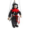 Drevená marioneta Rytier, 14 cm Drevená marioneta Rytier, 14 cm
