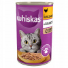 WHISKAS vlhké krmivo pre mačky s kuracím mäsom v želé, konzerva 400 g WHISKAS vlhké krmivo pre mačky s kuracím mäsom v želé, konzerva 400 g